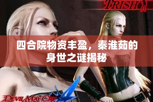 四合院物资丰盈，秦淮茹的身世之谜揭秘