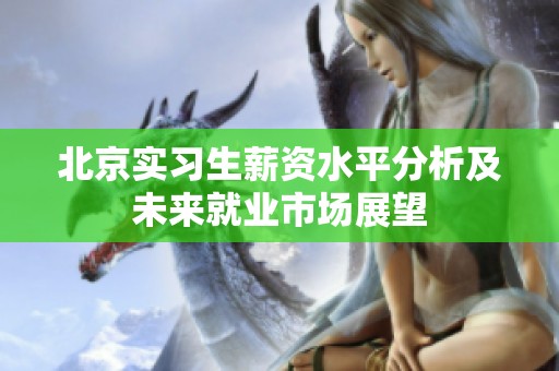 北京实习生薪资水平分析及未来就业市场展望