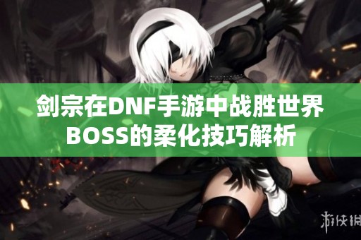 剑宗在DNF手游中战胜世界BOSS的柔化技巧解析