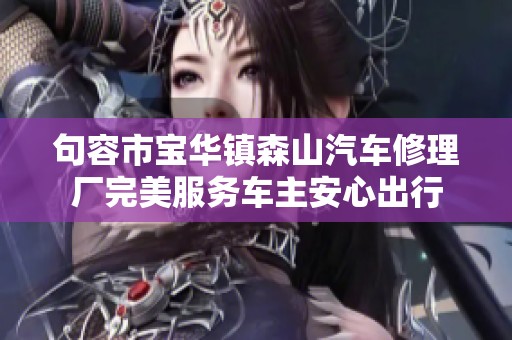 句容市宝华镇森山汽车修理厂完美服务车主安心出行
