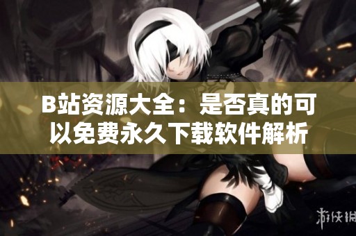 B站资源大全：是否真的可以免费永久下载软件解析