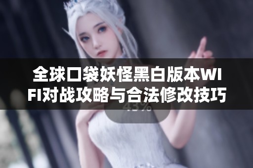 全球口袋妖怪黑白版本WIFI对战攻略与合法修改技巧分享