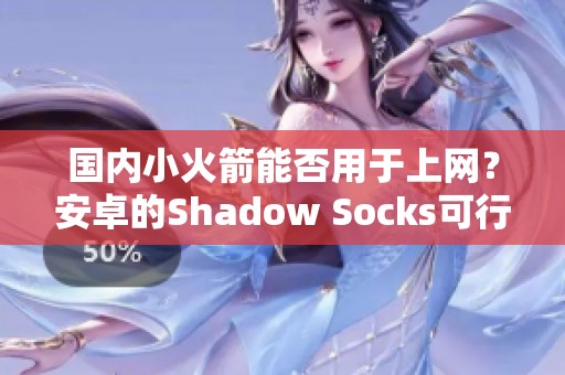 国内小火箭能否用于上网？安卓的Shadow Socks可行吗？