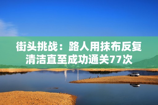 街头挑战：路人用抹布反复清洁直至成功通关77次