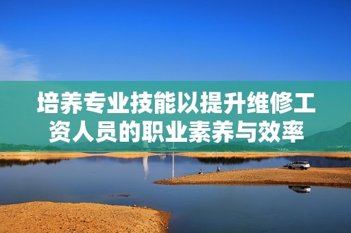 培养专业技能以提升维修工资人员的职业素养与效率