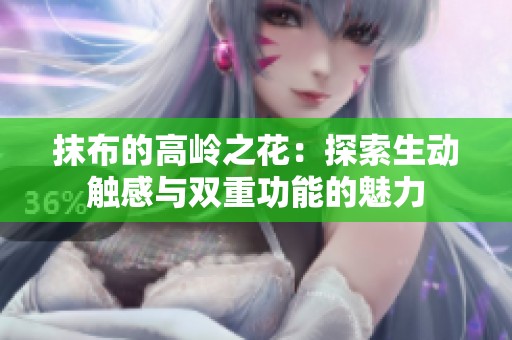 抹布的高岭之花：探索生动触感与双重功能的魅力
