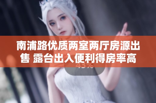 南浦路优质两室两厅房源出售 露台出入便利得房率高