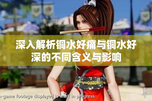 深入解析铜水好痛与铜水好深的不同含义与影响