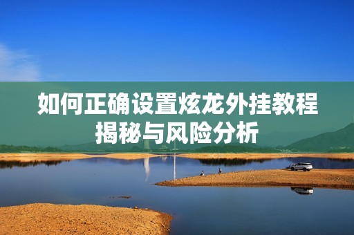 如何正确设置炫龙外挂教程揭秘与风险分析