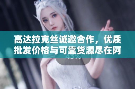高达拉克丝诚邀合作，优质批发价格与可靠货源尽在阿里巴巴