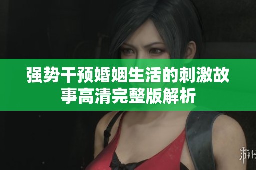 强势干预婚姻生活的刺激故事高清完整版解析