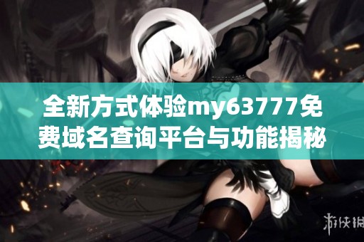 全新方式体验my63777免费域名查询平台与功能揭秘