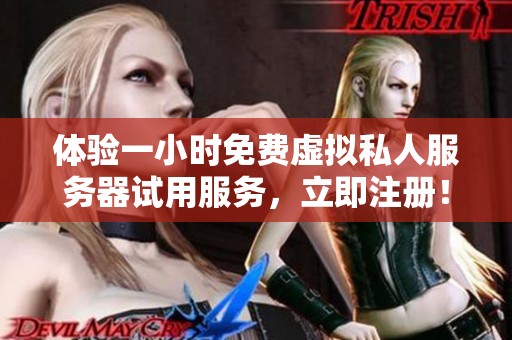 体验一小时免费虚拟私人服务器试用服务，立即注册！