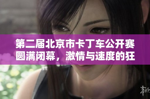第二届北京市卡丁车公开赛圆满闭幕，激情与速度的狂欢盛典