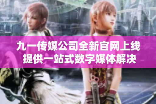 九一传媒公司全新官网上线 提供一站式数字媒体解决方案