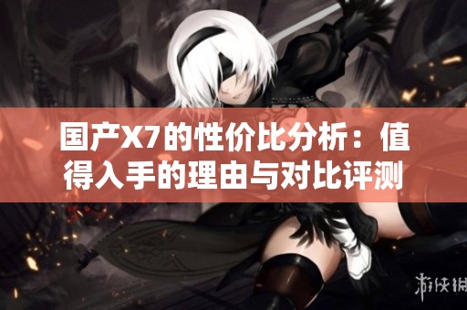 国产X7的性价比分析：值得入手的理由与对比评测