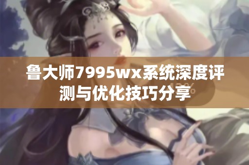 鲁大师7995wx系统深度评测与优化技巧分享