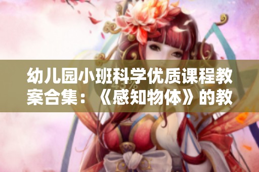 幼儿园小班科学优质课程教案合集：《感知物体》的教学反思与实践探索