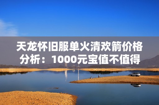 天龙怀旧服单火清欢箭价格分析：1000元宝值不值得？