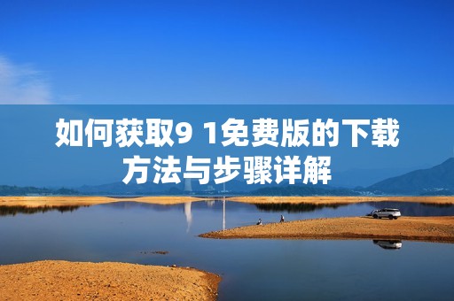 如何获取9 1免费版的下载方法与步骤详解