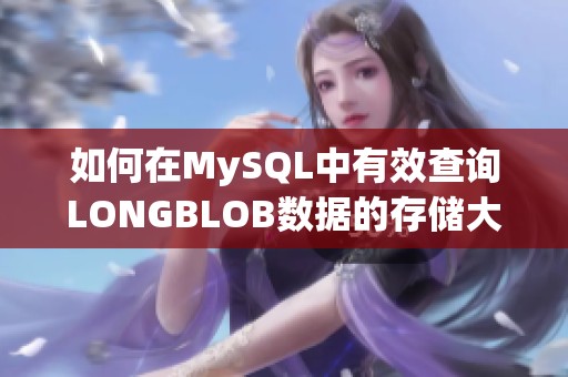 如何在MySQL中有效查询LONGBLOB数据的存储大小