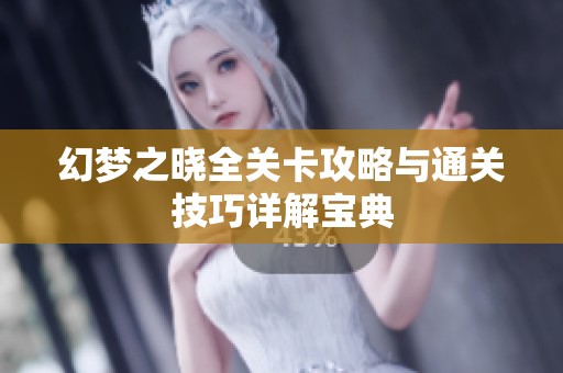 幻梦之晓全关卡攻略与通关技巧详解宝典
