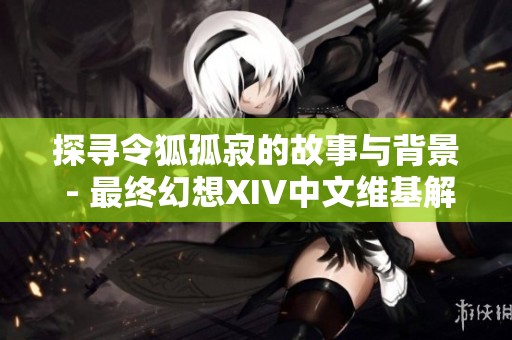 探寻令狐孤寂的故事与背景 - 最终幻想XIV中文维基解析