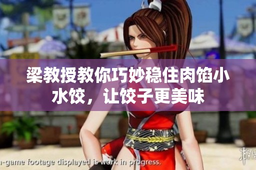 梁教授教你巧妙稳住肉馅小水饺，让饺子更美味