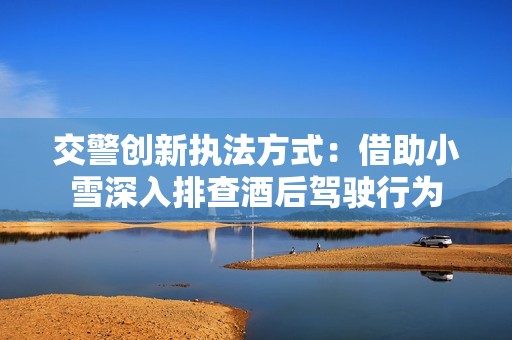 交警创新执法方式：借助小雪深入排查酒后驾驶行为