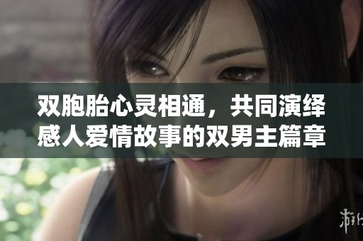 双胞胎心灵相通，共同演绎感人爱情故事的双男主篇章