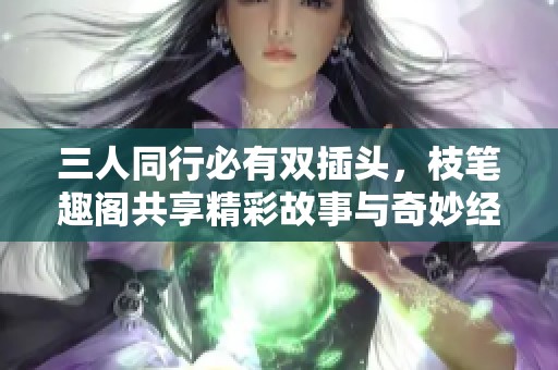 三人同行必有双插头，枝笔趣阁共享精彩故事与奇妙经历