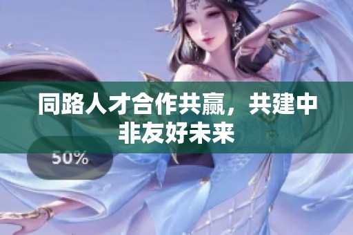 同路人才合作共赢，共建中非友好未来