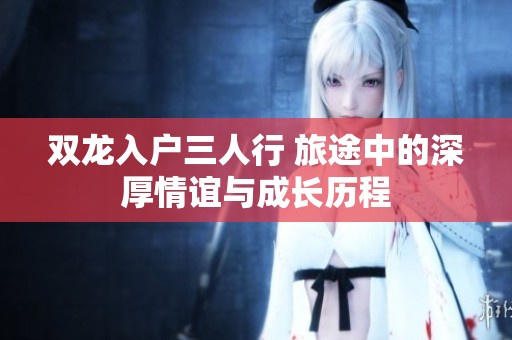 双龙入户三人行 旅途中的深厚情谊与成长历程