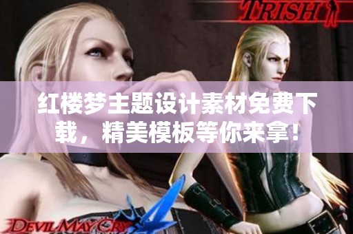 红楼梦主题设计素材免费下载，精美模板等你来拿！