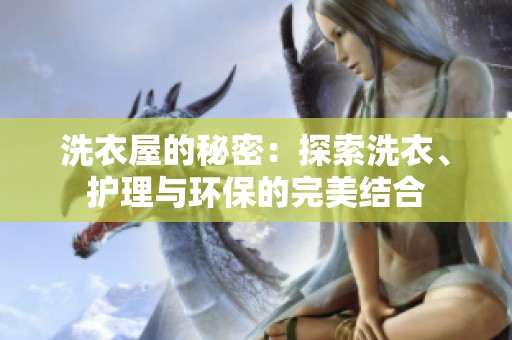 洗衣屋的秘密：探索洗衣、护理与环保的完美结合