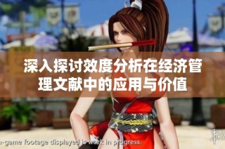 深入探讨效度分析在经济管理文献中的应用与价值