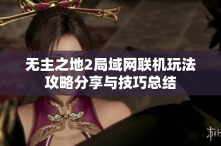 无主之地2局域网联机玩法攻略分享与技巧总结